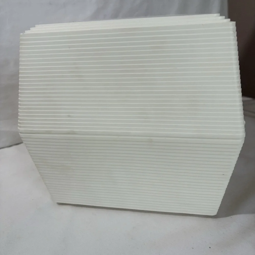 Caboodles Make Up Nail Polish Organizer Off White Pink Vtg 80s Model 2700 Retro